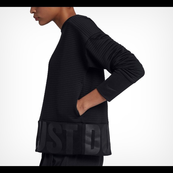 Nike Ribbed Crew Neck Sweater - Picture 14 of 16